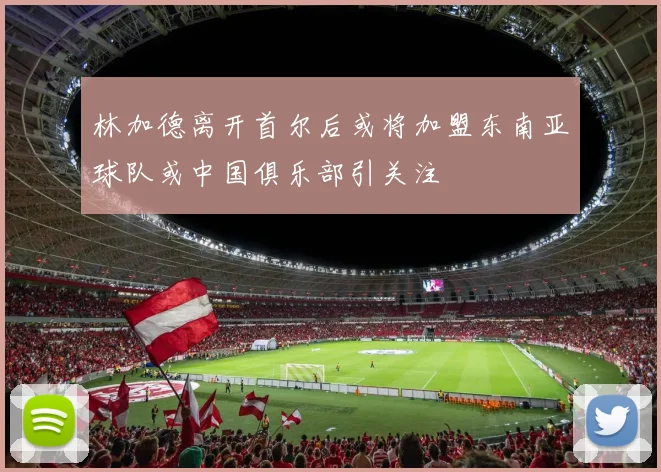 林加德离开首尔后或将加盟东南亚球队或中国俱乐部引关注